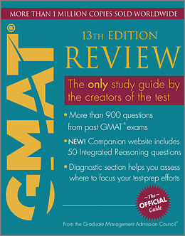 E-Book (epub) Official Guide for GMAT Review von Gmac (Graduate Management Admission Council)