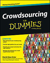 eBook (pdf) Crowdsourcing For Dummies de David Alan Grier