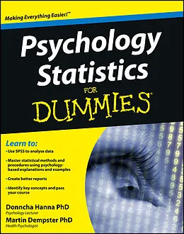 E-Book (epub) Psychology Statistics For Dummies von Donncha Hanna, Martin Dempster
