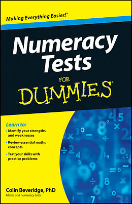 eBook (pdf) Numeracy Tests For Dummies de Colin Beveridge