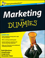 eBook (epub) Marketing For Dummies de Ruth Mortimer, Gregory Brooks, Craig Smith