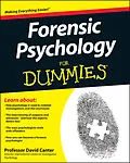 E-Book (epub) Forensic Psychology For Dummies von David Canter