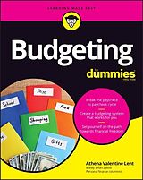 Couverture cartonnée Budgeting For Dummies de Athena Valentine Lent