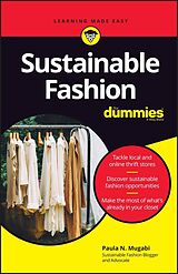 eBook (epub) Sustainable Fashion For Dummies de Paula N. Mugabi