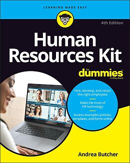 eBook (epub) Human Resources Kit For Dummies de Andrea Butcher