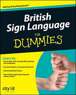 eBook (epub) British Sign Language For Dummies de Unknown