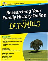 E-Book (pdf) Researching Your Family History Online For Dummies von Nick Barratt, Sarah Newbery, Jenny Thomas