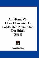 Kartonierter Einband Anti-Kant V1 von Adolf Bolliger