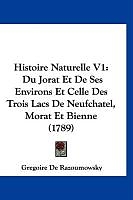 Couverture cartonnée Histoire Naturelle V1 de Gregoire De Razoumowsky