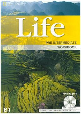 Couverture cartonnée Life Pre-Intermediate: Workbook with Key and Audio CD de Helen Stephenson, Paul Dummett, John Hughes