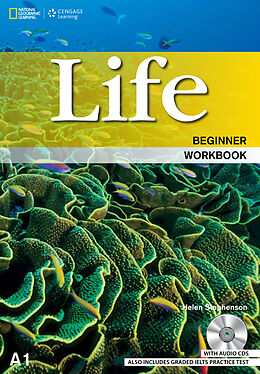 Kartonierter Einband Life Beginner A1 Workbook with Key and Audio CD von Paul Dummett