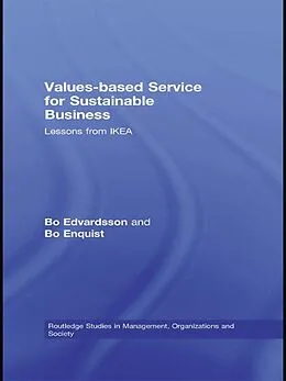 PDF Values-based Service for Sustainable Business von Bo Edvardsson, Bo Enquist