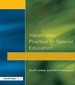 E-Book (pdf) Values into Practice in Special Education von Geoff Lindsay