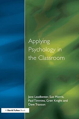 eBook (pdf) Applying Psychology in the Classroom de Jane Leadbetter