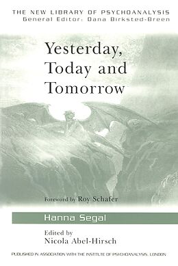 eBook (epub) Yesterday, Today and Tomorrow de Hanna Segal