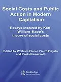 E-Book (epub) Social Costs and Public Action in Modern Capitalism von Wolfram Elsner, Pietro Frigato, Paolo Ramazzotti