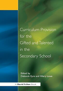 E-Book (epub) Curriculum Provision for the Gifted and Talented in the Secondary School von 