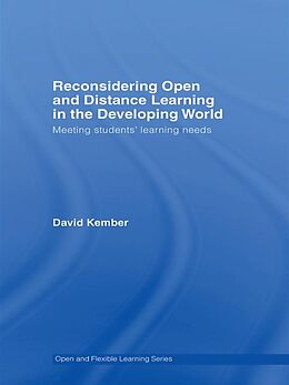 E-Book (epub) Reconsidering Open and Distance Learning in the Developing World von David Kember