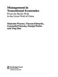 PDF Management in Transitional Economies von Vincent Edwards, Gennadij Polonsky, Danijel Pucko