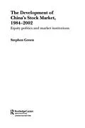E-Book (pdf) The Development of China's Stockmarket, 1984-2002 von Stephen Green