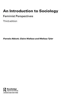 E-Book (pdf) An Introduction to Sociology von Pamela Abbott, Melissa Tyler, Claire Wallace