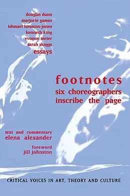 E-Book (pdf) Footnotes von Elena Alexander, Jill Johnston, Douglas Dunn