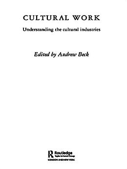 E-Book (epub) Cultural Work von 