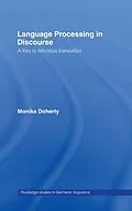 E-Book (pdf) Language Processing in Discourse von Monika Doherty