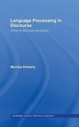 E-Book (pdf) Language Processing in Discourse von Monika Doherty