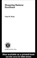 E-Book (epub) Measuring Business Excellence von Gopal K. Kanji