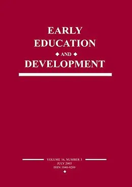 E-Book (epub) Early Education and Development von 