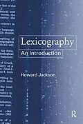 E-Book (epub) Lexicography von Howard Jackson