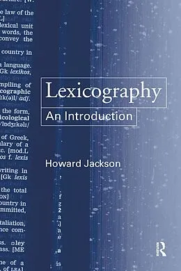 E-Book (epub) Lexicography von Howard Jackson