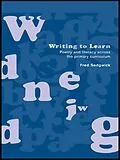E-Book (epub) Writing to Learn von Fred Sedgwick