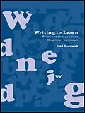 E-Book (pdf) Writing to Learn von Fred Sedgwick