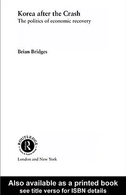 ePUB Korea after the Crash von Brian Bridges
