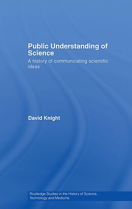 E-Book (epub) Public Understanding of Science von David Knight
