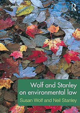 eBook (pdf) Wolf and Stanley on Environmental Law de Susan Wolf, Neil Stanley