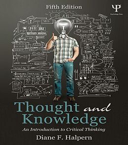 eBook (epub) Thought and Knowledge de Diane F. Halpern