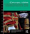 ePUB Course Notes: Constitutional and Administrative Law von John Mcgarry