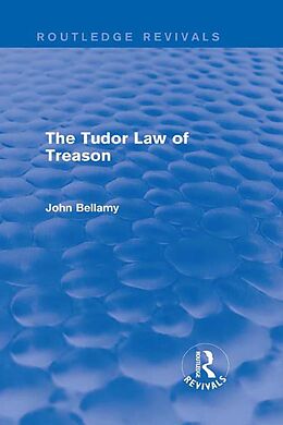 eBook (pdf) The Tudor Law of Treason (Routledge Revivals) de John Bellamy