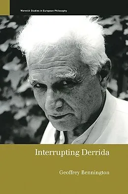E-Book (pdf) Interrupting Derrida von Geoffrey Bennington