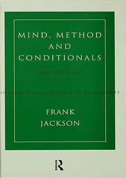 E-Book (epub) Mind, Method and Conditionals von Frank Jackson