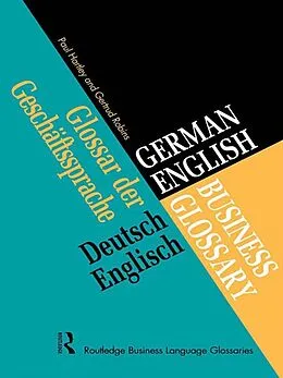 E-Book (epub) German/English Business Glossary von Paul Hartley, Gertrud Robins