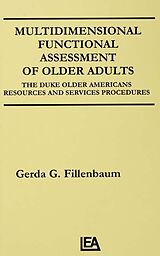 eBook (pdf) Multidimensional Functional Assessment of Older Adults de Gerda G. Fillenbaum