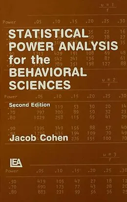 E-Book (pdf) Statistical Power Analysis for the Behavioral Sciences von Jacob Cohen
