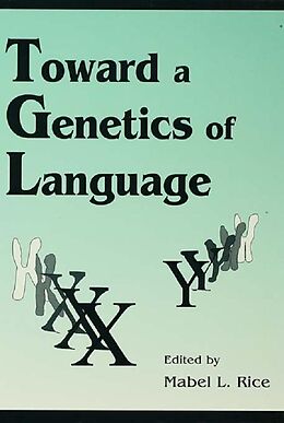 eBook (pdf) Toward A Genetics of Language de 
