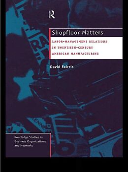 E-Book (epub) Shopfloor Matters von David Fairris