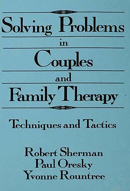 eBook (epub) Solving Problems In Couples And Family Therapy de 