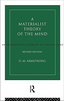E-Book (pdf) A Materialist Theory of the Mind von D. M. Armstrong